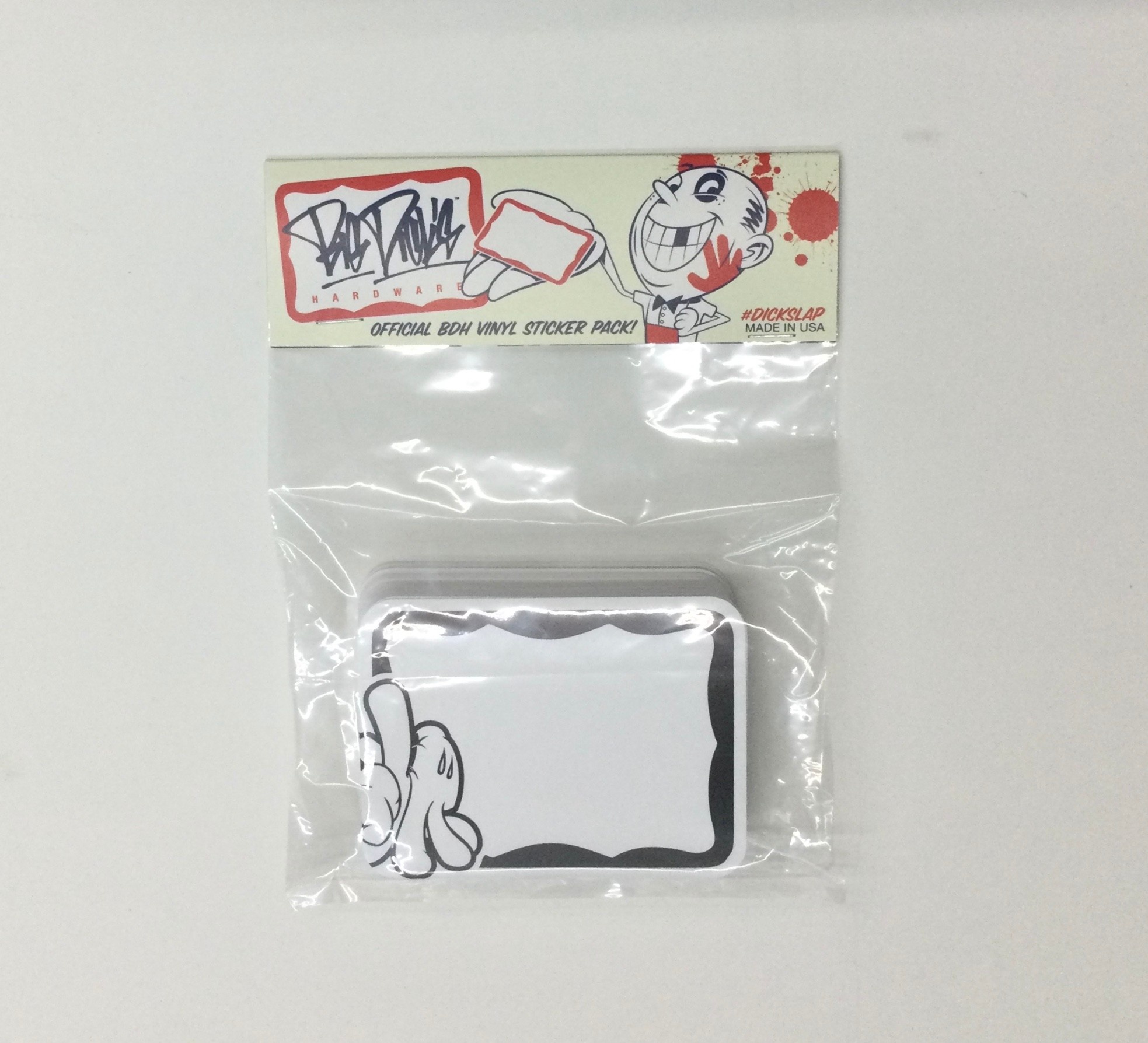 Eggshell Sticker LA Hands  - Dick Slaps - 70pk