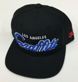 Graffiti The City Snapback - Los Angeles Graffiti - Blue/Silver