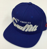 Graffiti The City Snapback - Los Angeles Graffiti - Blue/Silver/White