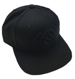 Bus Mobbers 3D Logo Snapback - Black/Black
