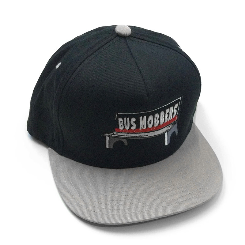 Bus Mobbers Bench Snapback - Black/Grey
