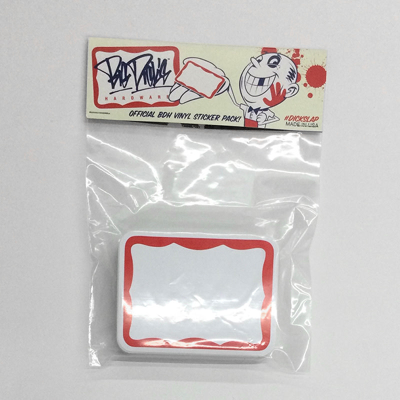 Eggshell Sticker Pack - Wavy - Dick Slaps - 70pk