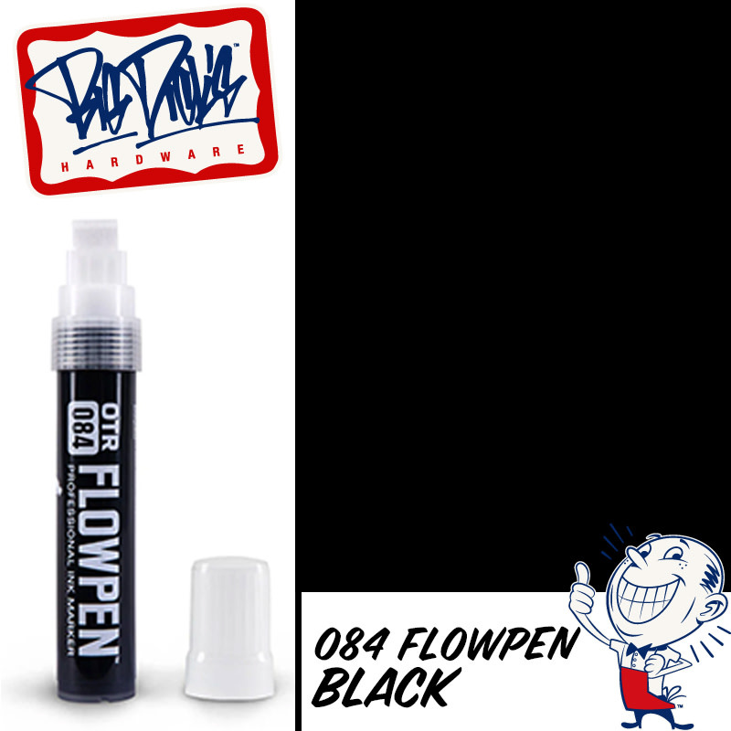 OTR Marker 084 - FLOWPEN - Black 15mm