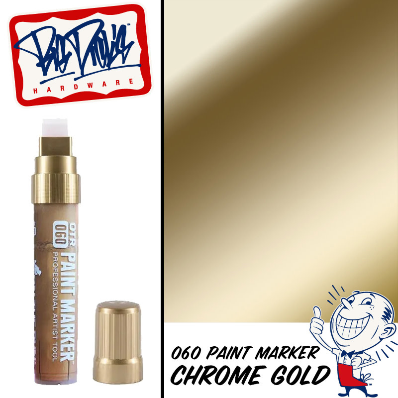 OTR Paint Marker 060 - Chrome gold 15mm