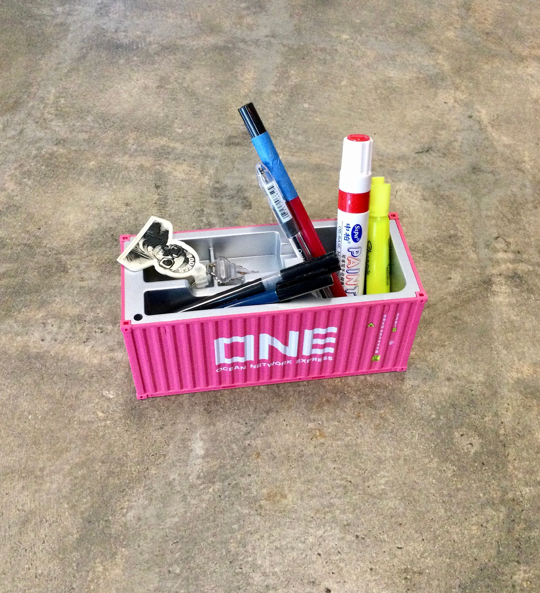 ONE Desk Organizer - Pink