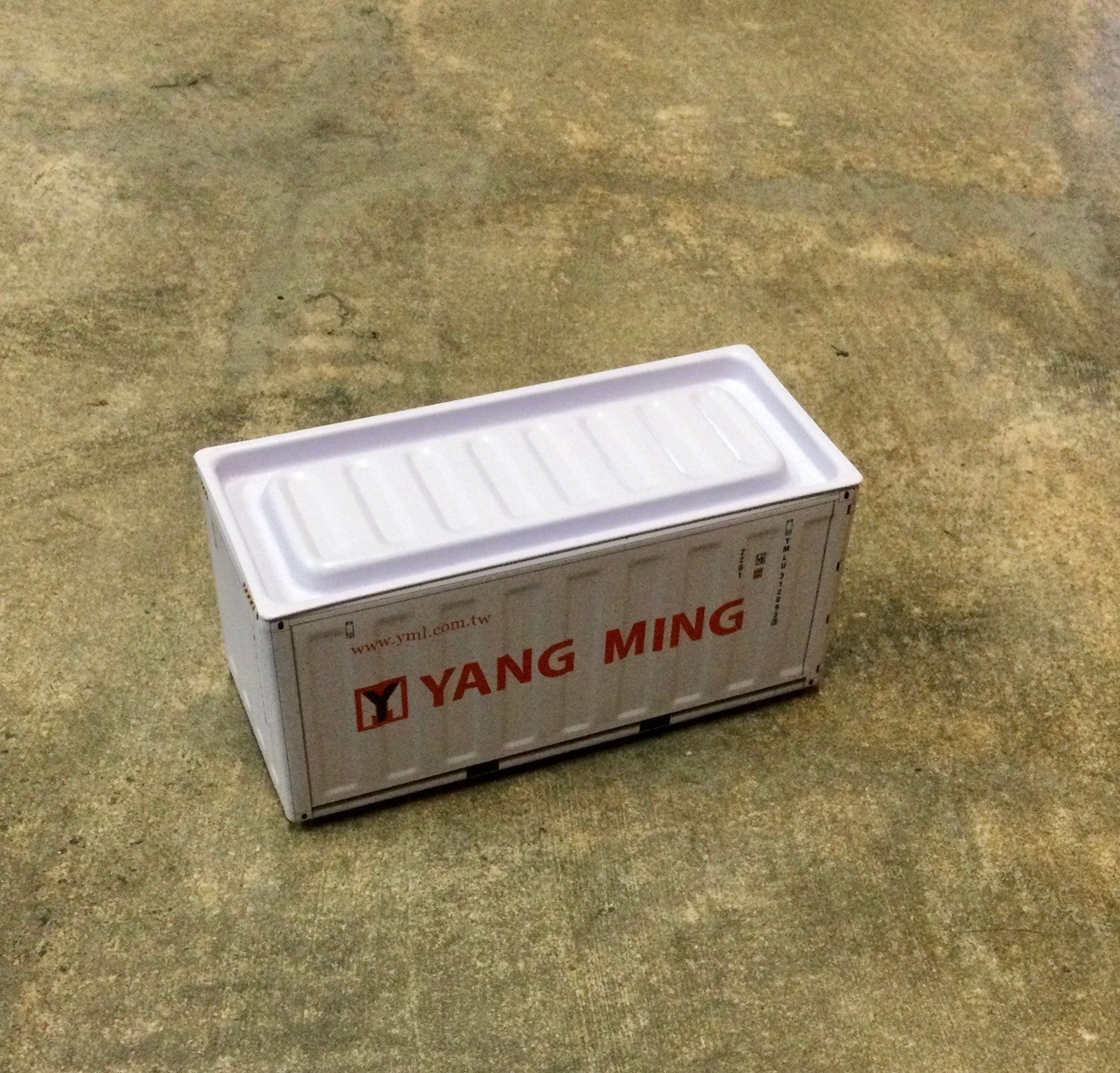 Yang Ming Tin Box - Weathered Grey
