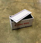Yang Ming Tin Box - Weathered Grey