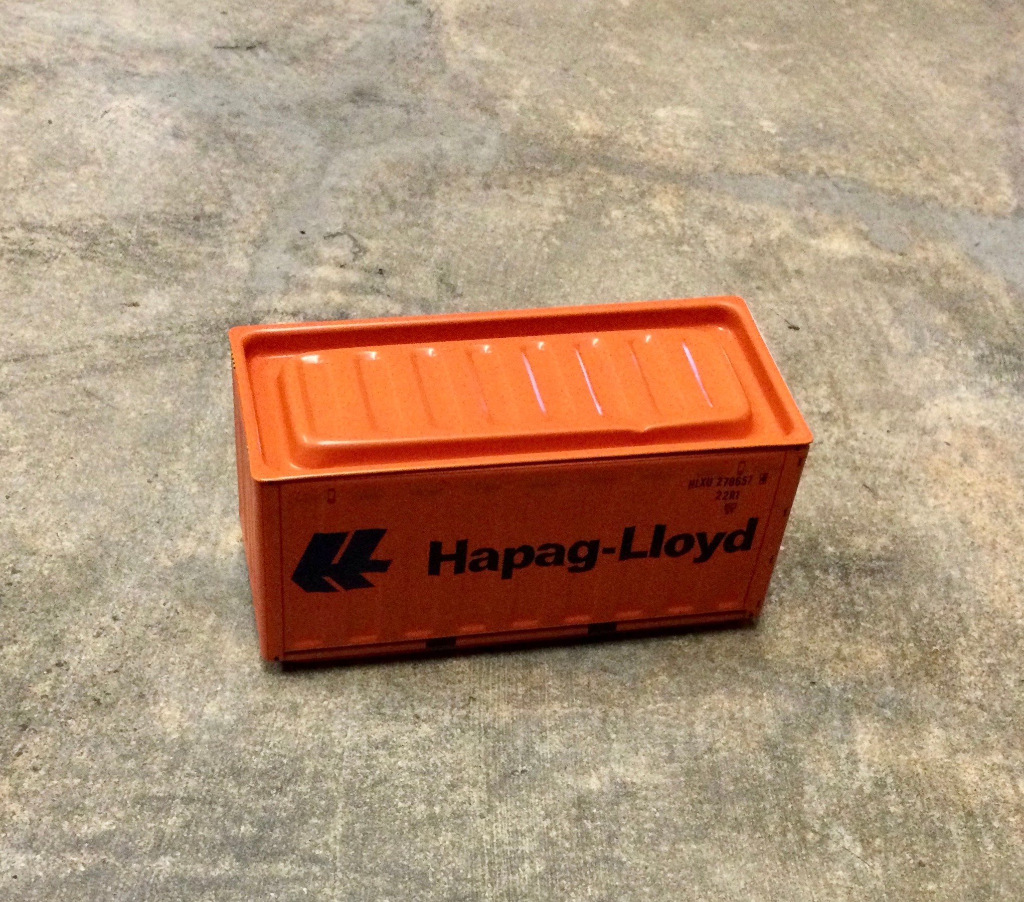 Hapag - Lloyd Tin Box - Orange