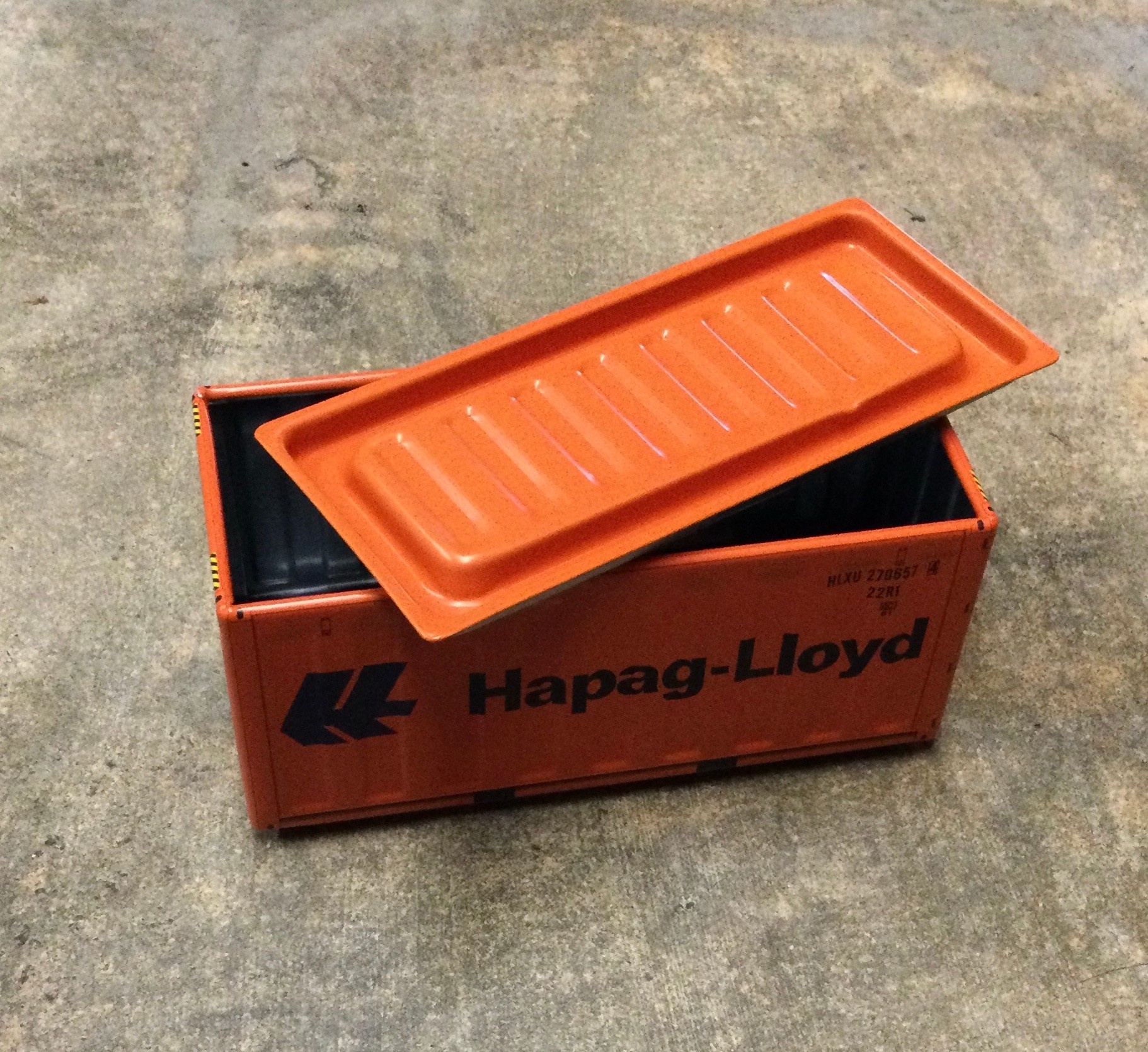 Hapag - Lloyd Tin Box - Orange