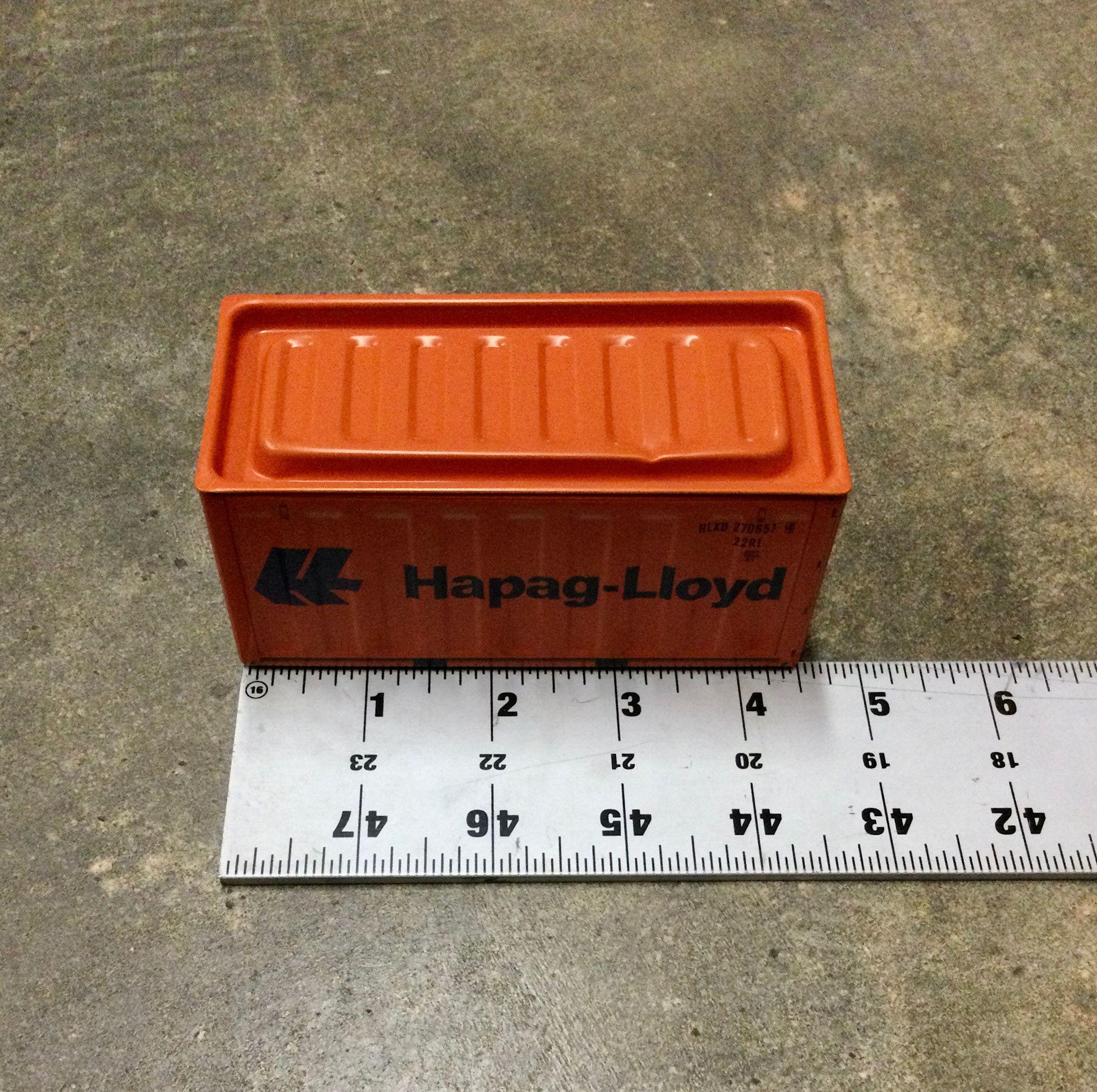 Hapag - Lloyd Tin Box - Orange
