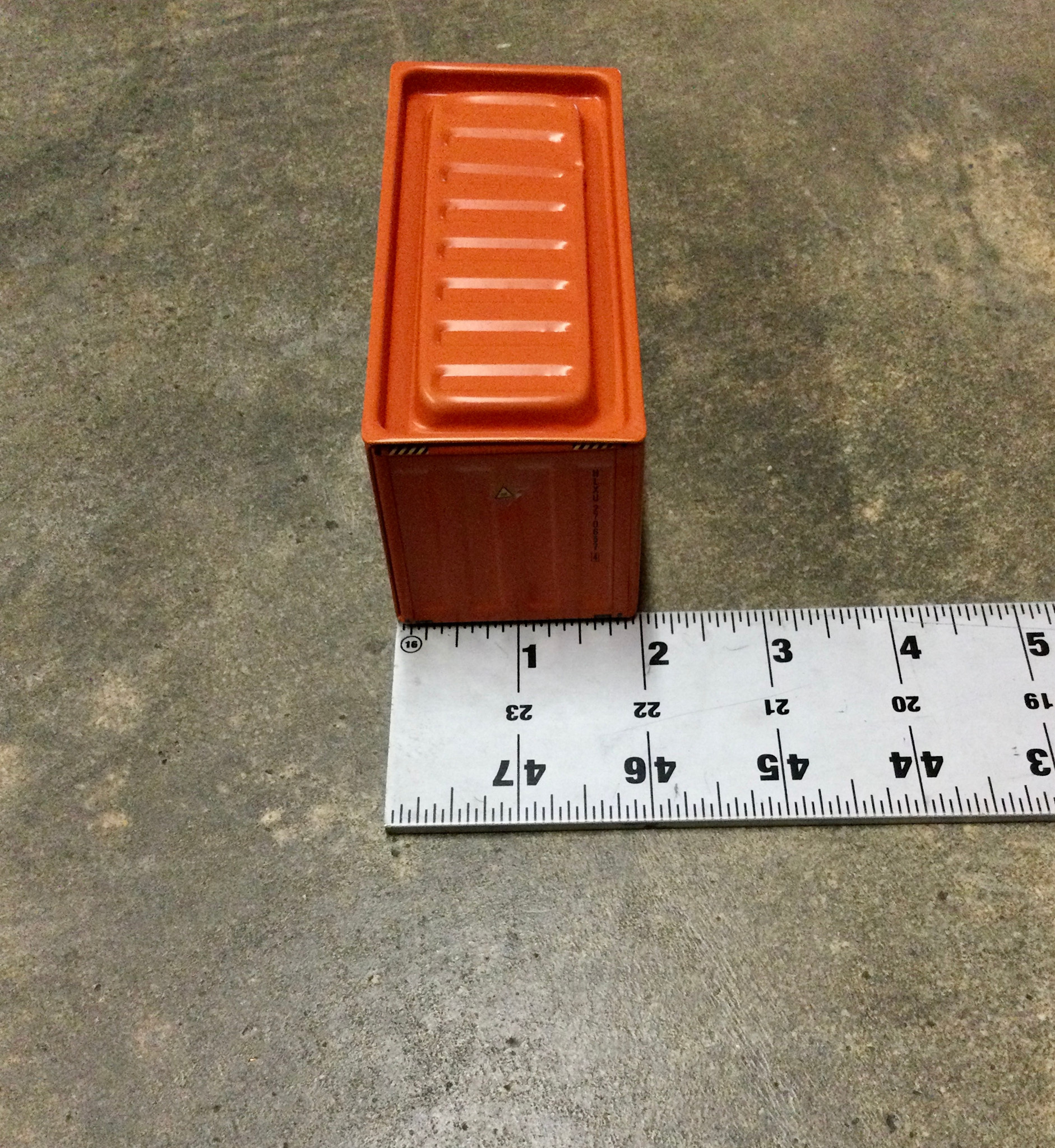 Hapag - Lloyd Tin Box - Orange