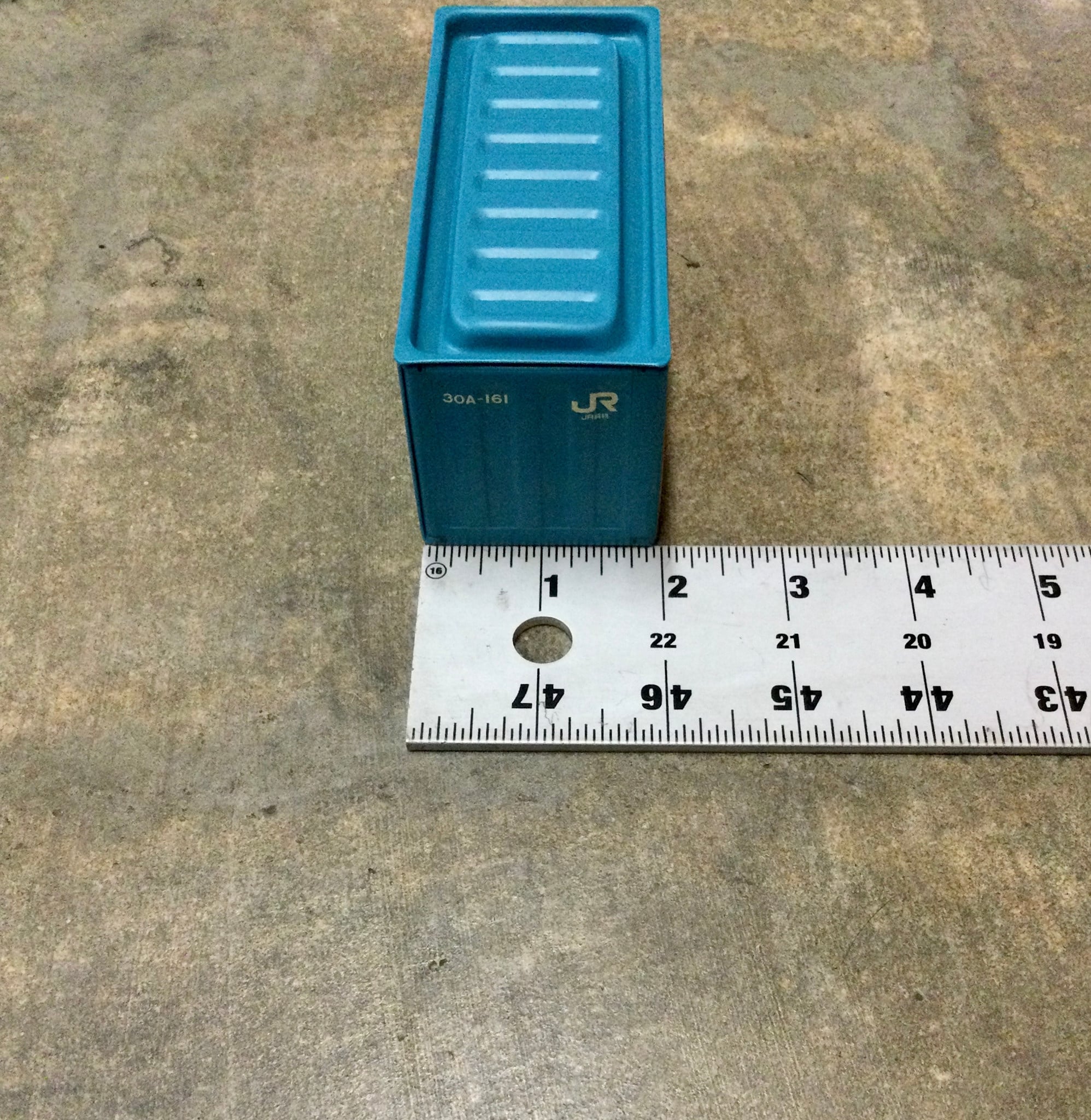 JR Tin Box - Blue