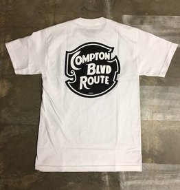 BDH Tee - Compton Blvd - White