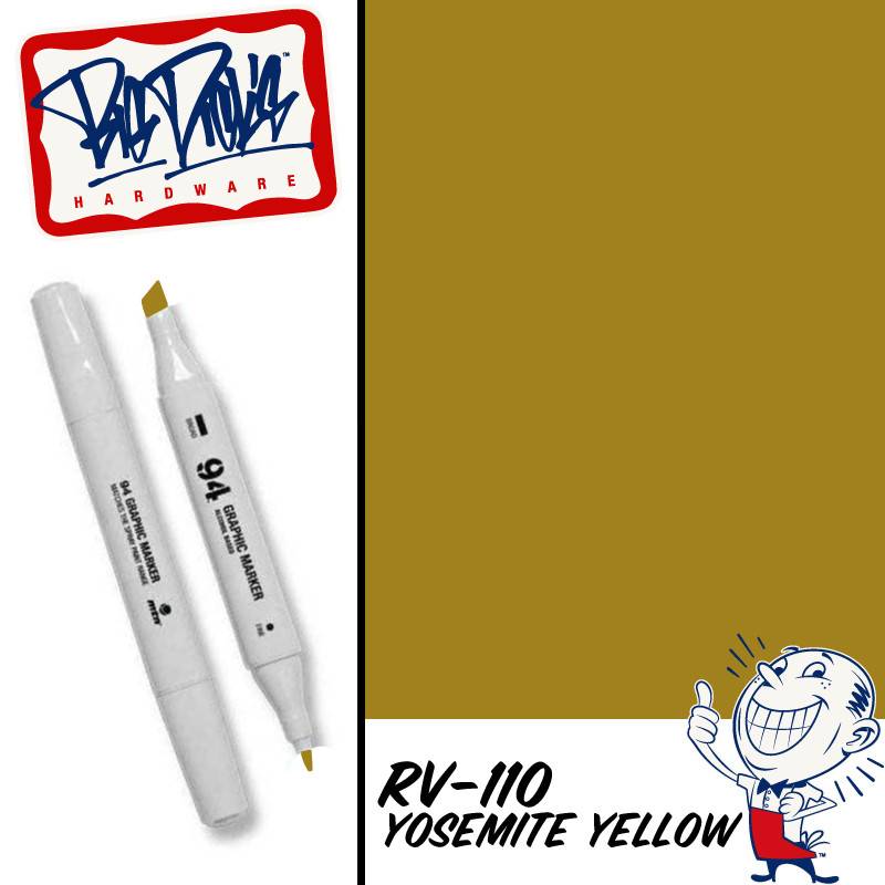 MTN 94 Graphic Marker - Yosemite Yellow RV-110