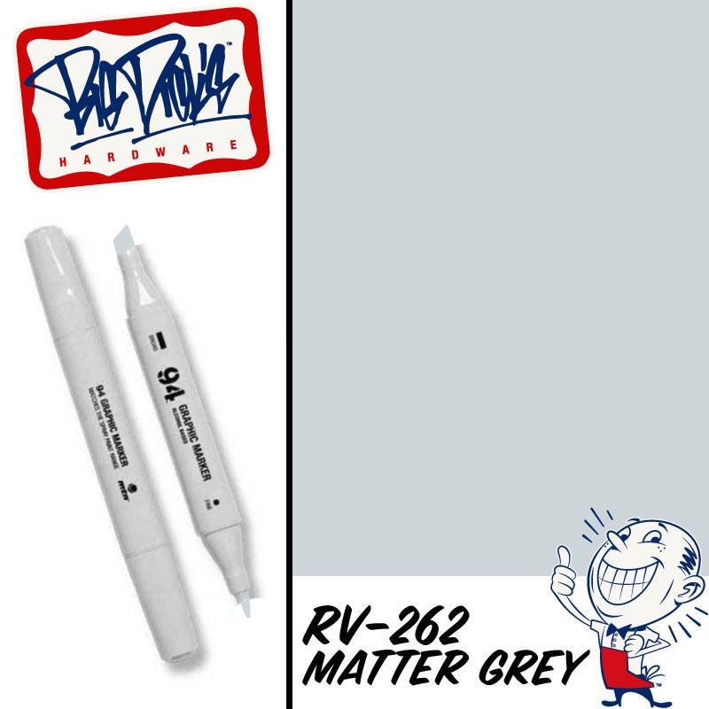 MTN 94 Graphic Marker - Matter Grey RV-262