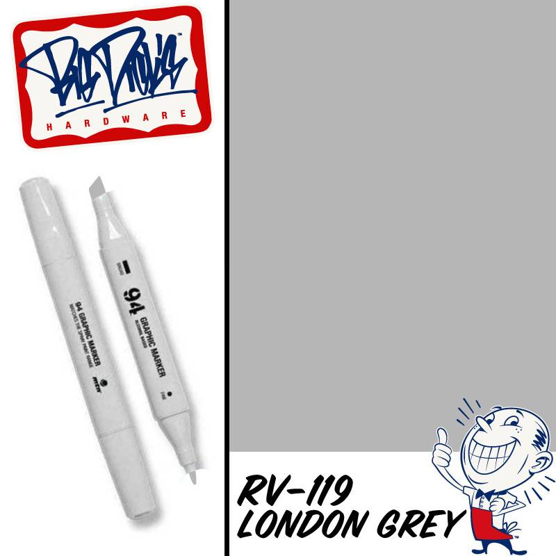 MTN 94 Graphic Marker - London Grey RV-119