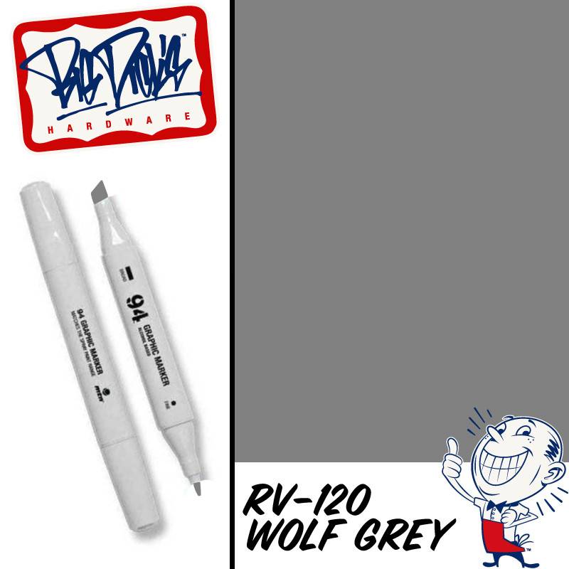 MTN 94 Graphic Marker - Wolf Grey RV-120