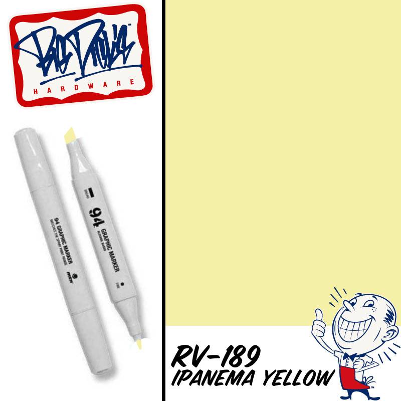 MTN 94 Graphic Marker - Ipanema Yellow RV-189