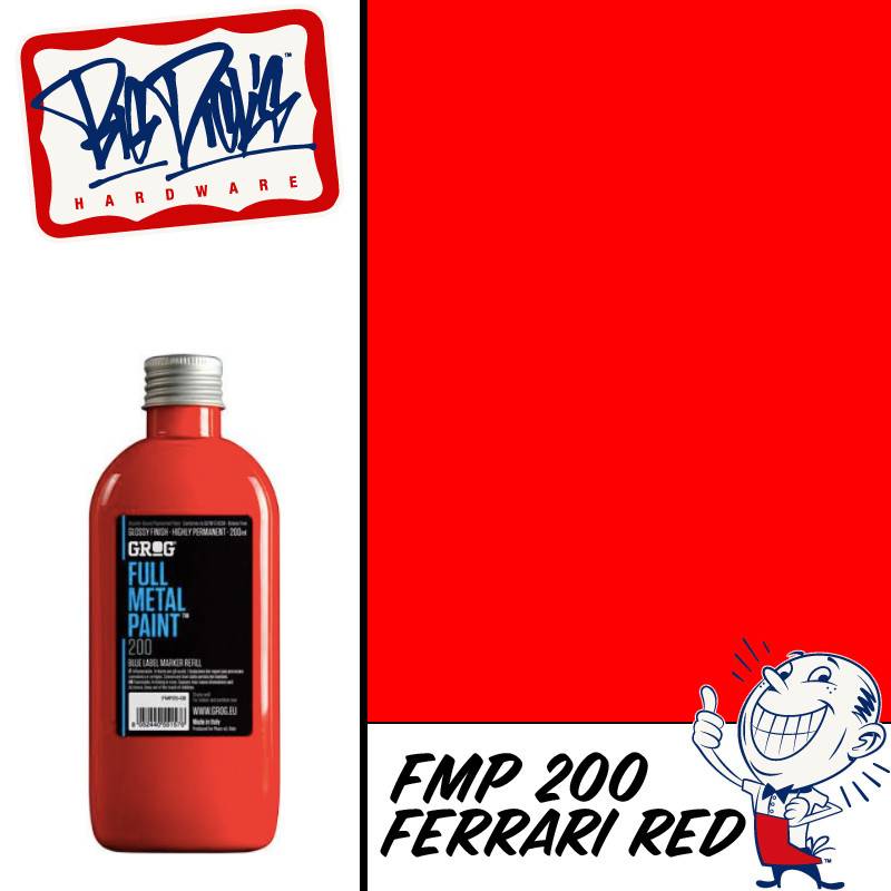 Grog FMP Refill - Ferrari Red 200ml