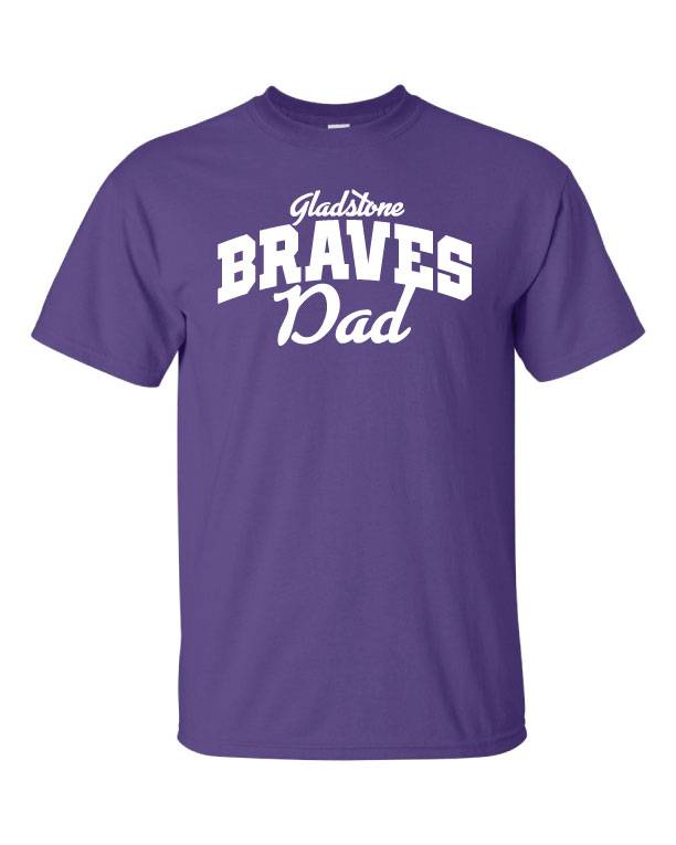 braves dad shirt