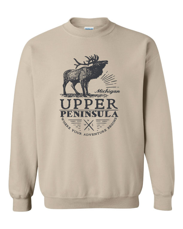 Upper Peninsula Moose Shirt - Northern Screenprinting and Embroidery