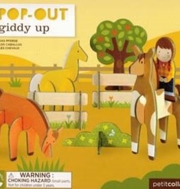 SALE Pop-Out and Build Giddy Up Playset