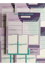 Misfitted SALE Weekly Jefa Planner