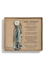 Turquoise Your Journey Prayer Bracelet