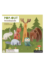 Pop-Out and Build Woodlands Playset