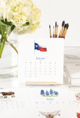 Taylor Paladino SALE 2023 Texas Desktop Calendar
