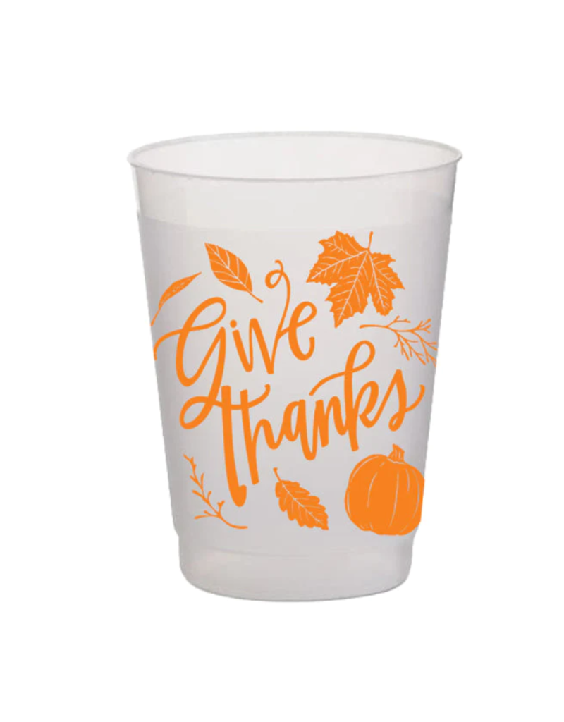 Rosanne Beck Collections SALE Frost Flex Give Thanks Cups