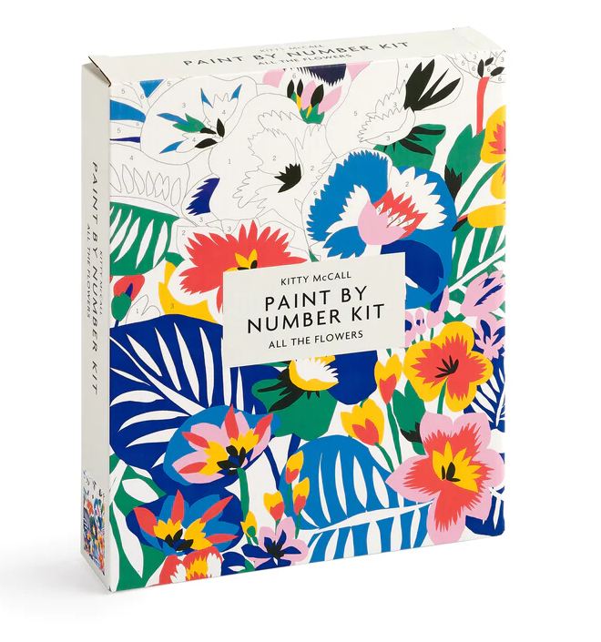 Galison Paint By Number Kit