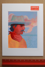 Crum Art Smoking Cowboy Print - Crum Art