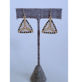 Lawrence Jean-Louis Jewelry Black Small and Delectable Earrings