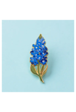 The Gray Muse Bluebonnet Floral Pin