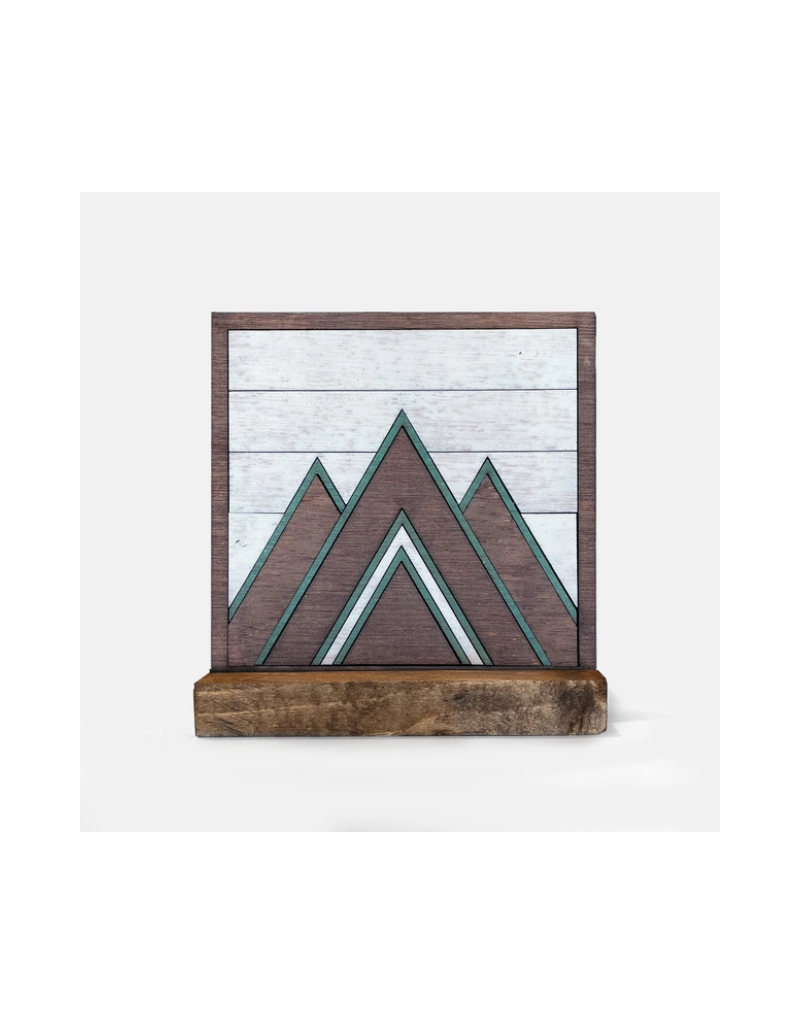 Baily Builds SALE Wood Mosaic Buildable Bluff Mountain