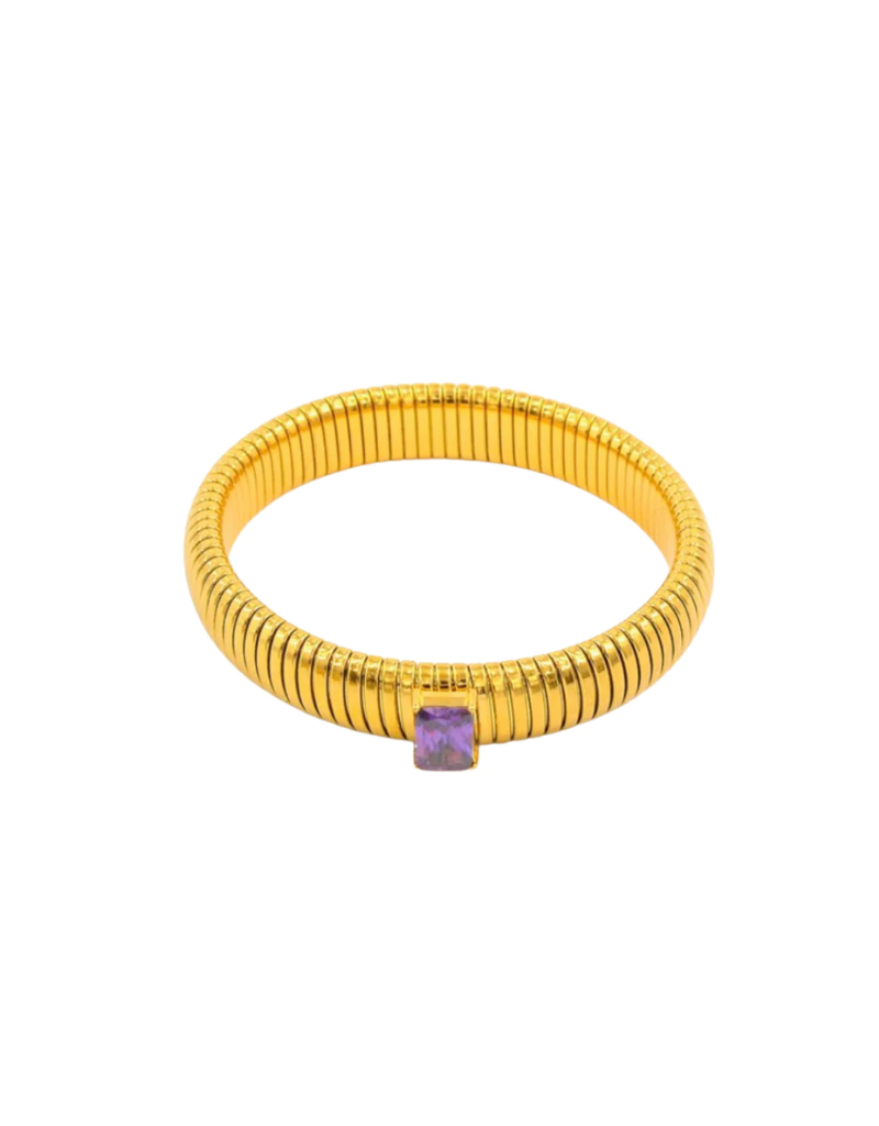 Accessory Concierge Singular Diamond Purple Bracelet