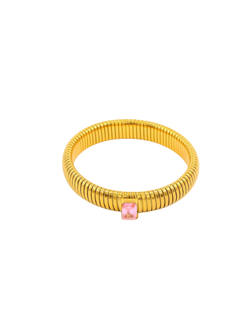 Accessory Concierge Singular Diamond Pink Bracelet