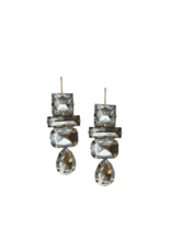 Accessory Concierge SALE Deco Gems Clear Earrings