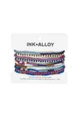 Ink + Alloy Sage Mixed 10 Bracelet