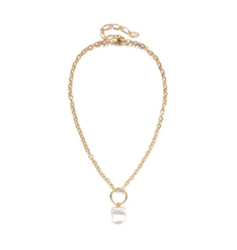 Meghan Browne Benny Gold Necklace