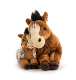 Demdaco Appaloosa Horse and Baby