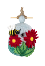 DZI Handmade Bumblebee Bird House