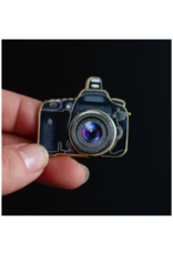 The Gray Muse Interactive Camera Pin