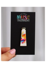 The Gray Muse Rainbow Water Color Paint Pin