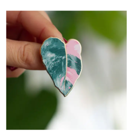 The Gray Muse SALE Philodendron Enamel Pin