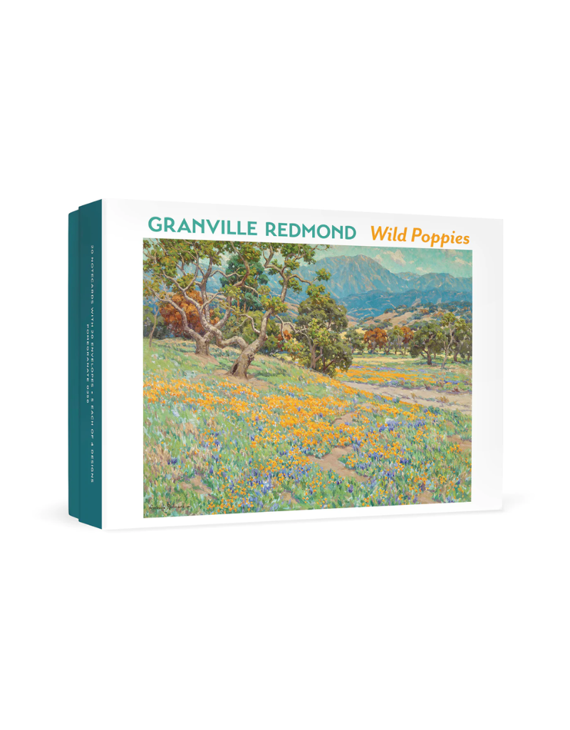 Granville Redmond Wild Poppies Notecard