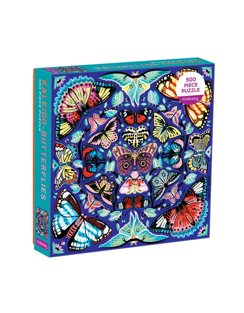 Kaleido-Butterflies 500 Piece Puzzle
