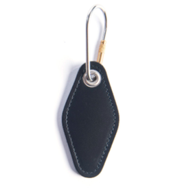 h barnes & co Hotel Key Ring with Black Leather