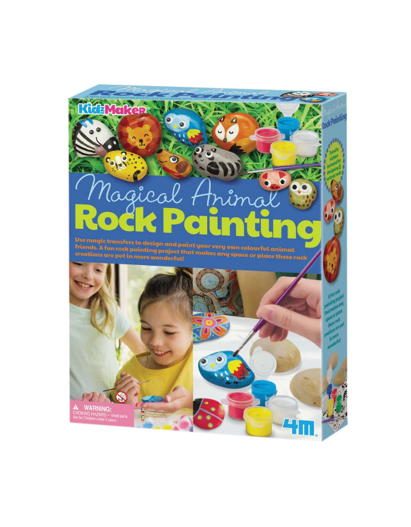 Magical Animal Rock Painting